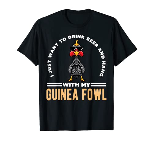 Pintada Pájaro Gallinas De Guinea Camiseta