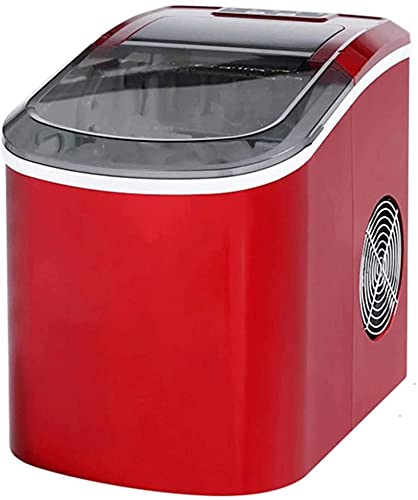 Máquina portátil compacta para hacer hielo roja miniatura 1