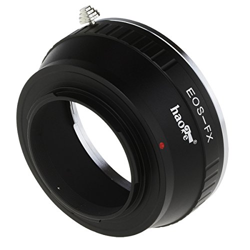Haoge Lens Mount Adapter For Canon Eos Ef Ef-S Lens To Fujifilm Fuji X Fx Mount Camera Such As X-A2 X-A3 X-A5 X-A10 X-A20 X-E1 X-E2 X-E2S X-E3 X-H1 X-M1 X-Pro1 X-Pro2 X-T1 X-T2 X-T3 X-T10 X-T20 X-T30 #TOP3