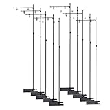 DAIM グリップポップスタンド 1.3ｍ～2.4ｍ伸縮式 横棒42cm POPスタンド フロアスタンド ポップスタンド ポスター スタンド 販促用品 販売促進 (10台入り)