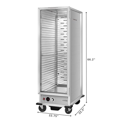 Koolmore KM-CH36-SNGL 33 Inch Commercial Non-Insulated Heated Holding Cabinet thumb #1