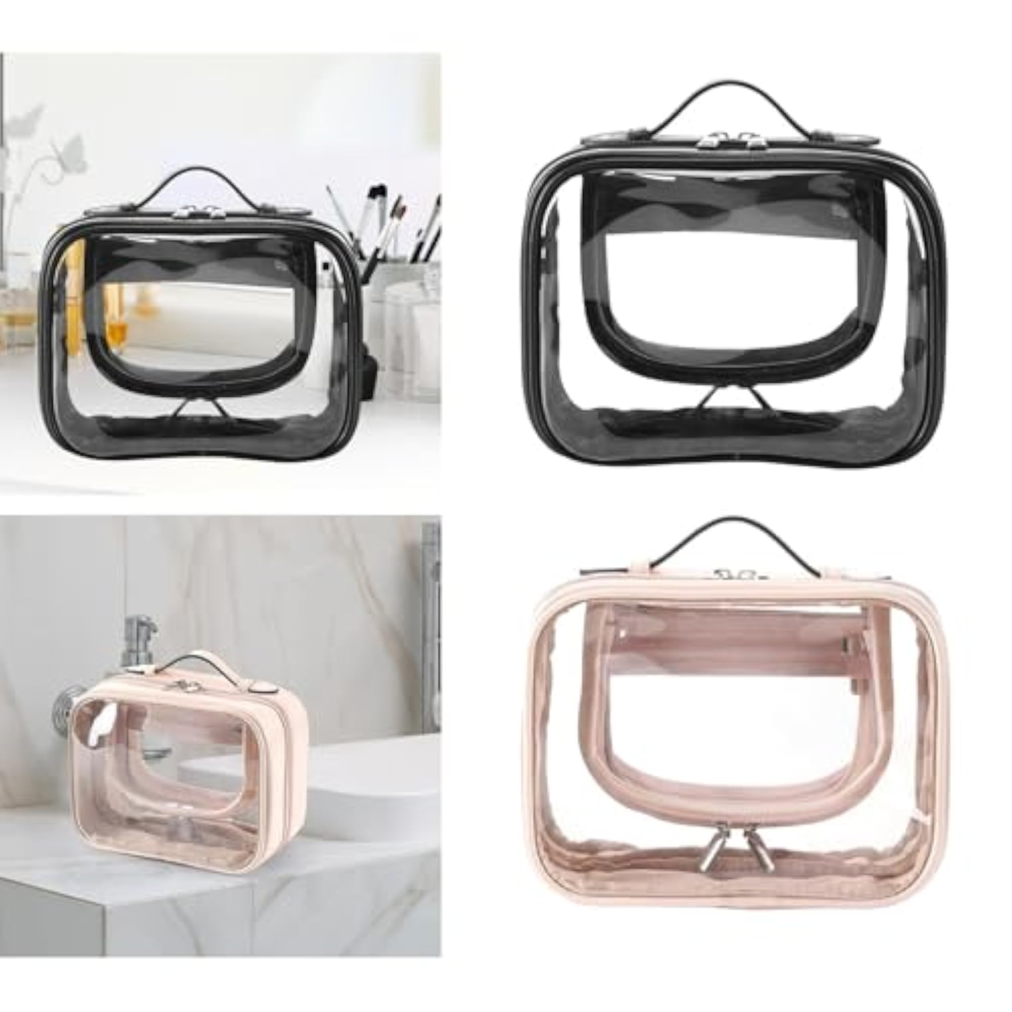 Clear PVC Travel Toiletry Bag for Home Gifts