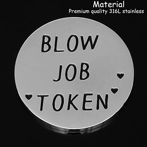 Hutimy Couples Token Gift Jewelry For Him Gift Husband Valentine's Men Pleasure Items Naughty Coin #TOP1