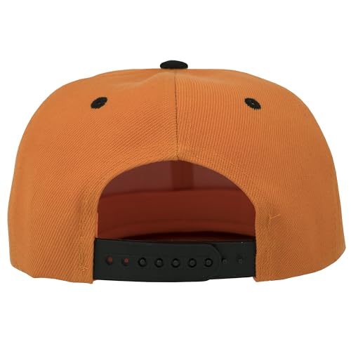 Image of Gelante Plain Blank Flat Brim Adjustable Snapback Baseball Caps Wholesale LOT 12 Pack