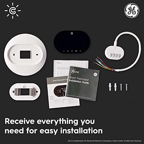 GE CYNC Smart Thermostat, Programmable Wi-Fi Thermostat, Works with Alexa and Google Home by GE - Image 8