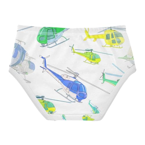Helicopters Colors Blue Toddler Girls's Underwear 2T 202c14322