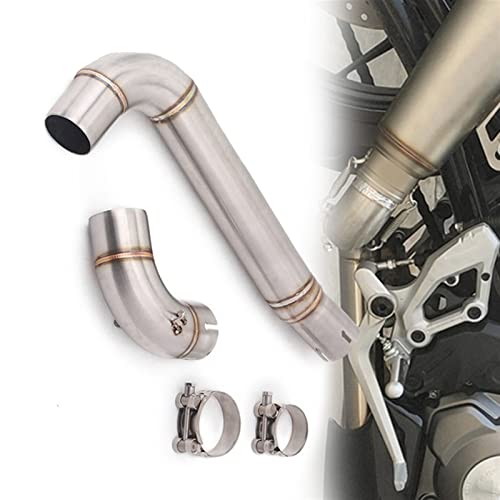 Tube milieu liaison échappement decat Benelli Tornado 302R raccord moto connecté