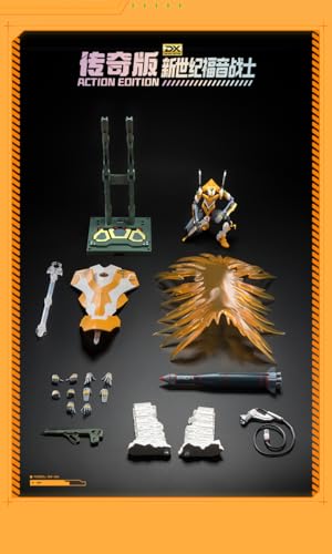 Plastique ABS durable pour le kit de montage Blokees Evangelion EVA 00 - 3