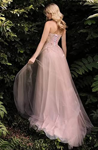 Verngo Women's Glitter Tulle Prom Dress For Teens 2023 Long 3D Flower Sparkly Champagne Formal Floor Length Evening Gown Size 4 #TOP1