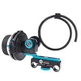 Fotga DP3000 M2 15mm Rail DSLR Focus Puller with A/B Fixed Stops for 5D II III 7D R5 R6 RP 60D A7 A7R A7S II III IV Z6 Z7 II GH4/5/5S BMPCC 4K DSLR Mirrorless Camera Video Filmmaking - Image 2