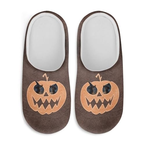 Slippers for Women Men Soft Cotton Slippers Closed Toe 36-472