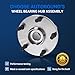 Autoround Pair 513302 Front Wheel Bearing Hub Assembly Compatible with Subaru Outback 2015-2020, Forester 2019-2021, Impreza 2004-2014, Legacy 2015-2020, Ascent 2019, 5 Lugs w/ABS