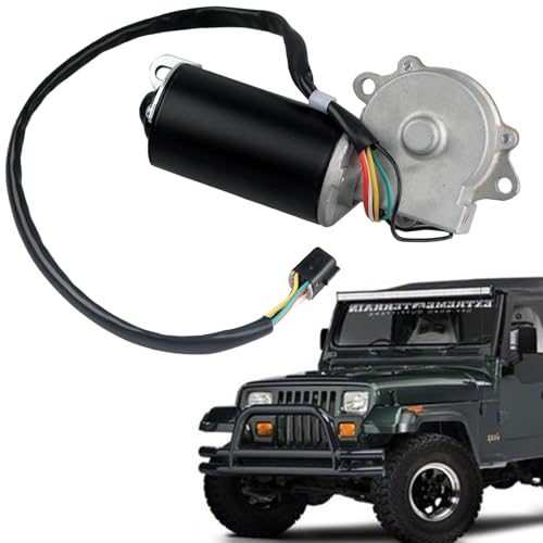 Image of Front Windshield Wiper Motor 5-Pin Compatible with Jeep Wrangler YJ 1987-1995 Sport Utility Replace Window Windshield Wiper Motor 56030005 849100-2178