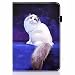 Produktbild Hülle für Kindle Paperwhite 1/2/3/4, Premium PU Leder Stand Schutzhülle Case Cover mit Auto Aufwachen/Schlaf, Ultra Dünn Smart Magnetische Abdeckung weiße Katze