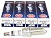 4 PCS *NEW* -- NGK 6619 Iridium Spark Plugs LFR6AIX-11