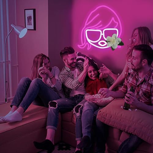 Image of Singer Neon Light, LED Music Room, Ballroom, Bedroom Wall Decoration, Birthday and Christmas Gifts for Music Enthusiasts