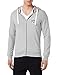 Produktbild JACK & JONES Herren Jjmikk Sweat Zip Hood Kapuzenjacke, Light Grey Melange, L