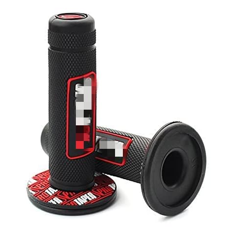NICOLIE 7/8" Motorcycle Gel Brake Rubber Handlebar Grip Compatible with Moto Crf Exc Yzf Pro Taper Moto Cross Pit Bike - 7 Cover