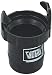 Valterra T1024 Hose Adapter - 3" Straight, Black