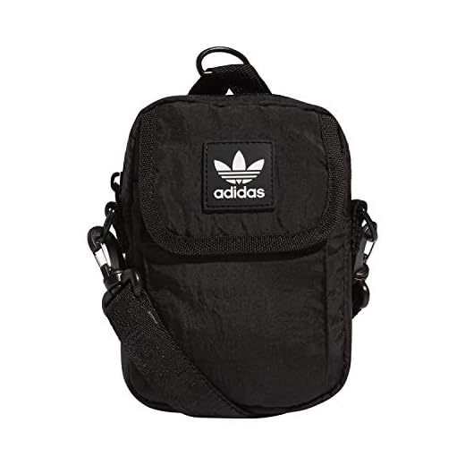 adidas Originals Bandolera Originals National Festival, Bolso Unisex Adulto, Negro, Talla única