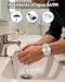 Imagen de CIVO Reloj Hombre Acero Plata: Analógico Impermeable Reloj Pulsera Hombre Cuarzo Luminoso