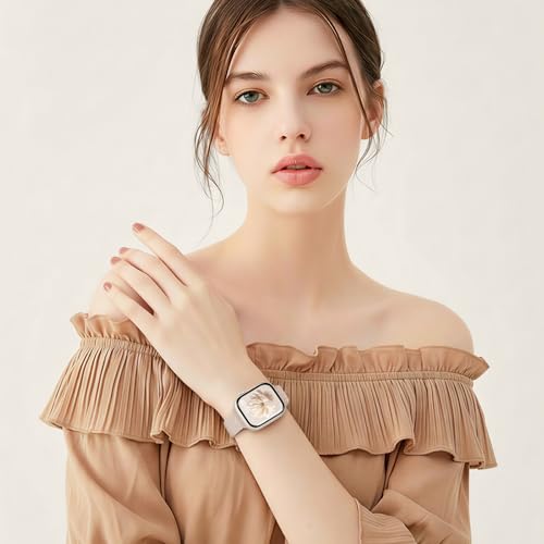 Slim Stretchy Band Compatible with Apple Watch Bands 40mm 41mm 42mm 38mm 44mm 45mm 46mm Women Men, Thin Elastic Nylon Sport Braided Solo Loop Magnetic Strap for iWatch Series 11 10 9 8 7 6 5 4 3 SE 2 by Butifacion - Used condition - Image 8