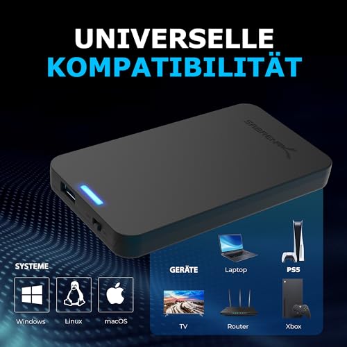 Festplattengehäuse 2,5 Zoll von Sabrent