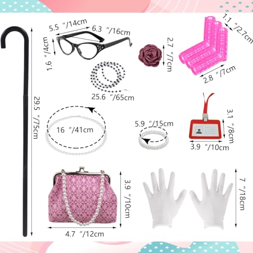 Disfraz de Abuelita para Niñas 5-7 Años miniatura 2
