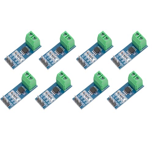 8 unidades ACS712 módulo de sensor de corriente 5 A, sensor de corriente compatible con Arduino