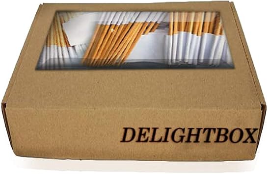 DELIGHTBOX White Flag Toothpicks (100) (White)