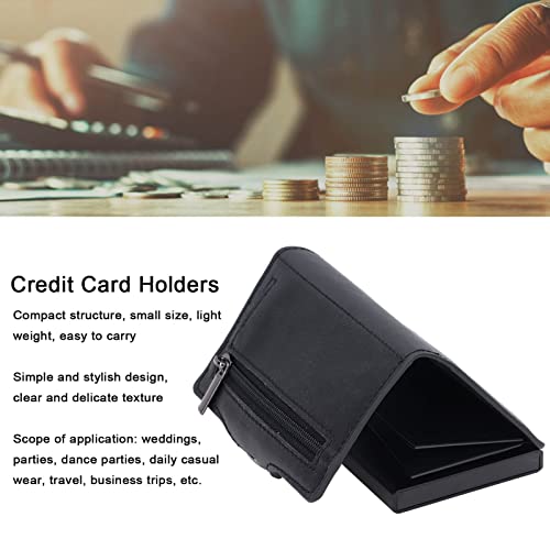 Ultra Thin Men's Wallet, Minimalist Men's Wallet, Store All Kinds of Cards, Large Capacity Portable Business Card Case, for Business Travel Party2