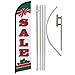 Sale (Christmas) Windless Banner Flag & Pole Kit