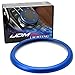 iJDMTOY 1pc Blue Aluminum Ring For BMW 1 2 3 4 5 6 7 Series X3 X4 X5 X6 Center Console iDrive Multimedia Controller Knob (Fit All Fxx Chassis Codes)