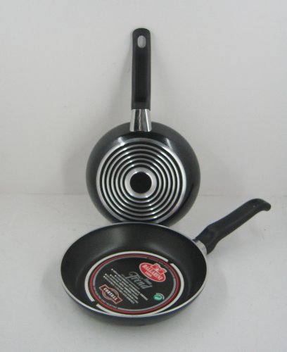 Ballarini Firenze Padella, Alluminio, Nero, 18 cm