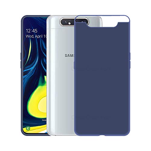 Image of Case Creation Luxurious OG Series for Samsung Galaxy A90 Case Cover,Anti-Dirty Slim Case Frosted Matte Cute Candy TPU Raised Bezel (Splash of Color) Back Cover for Samsung A90 -Navy Blue