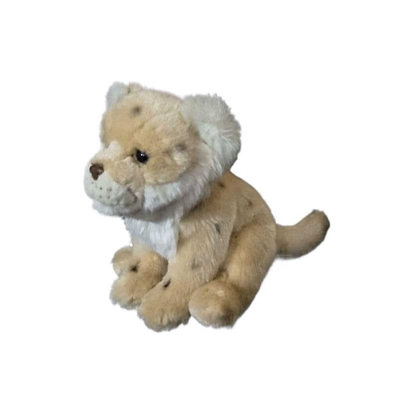 Peluche lionceau tacheté ultra douce pour fille et garçon M