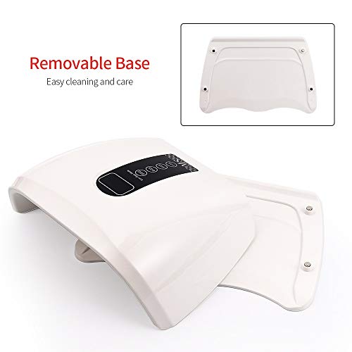 Liarty 96W Portable Nail Dryers[Big Size], To Quick Dry For Regular Nail Polish, Led Light Nail Lamp, Safe For Hands Skin, Best Gift For Ladies, Girls(White) #TOP4