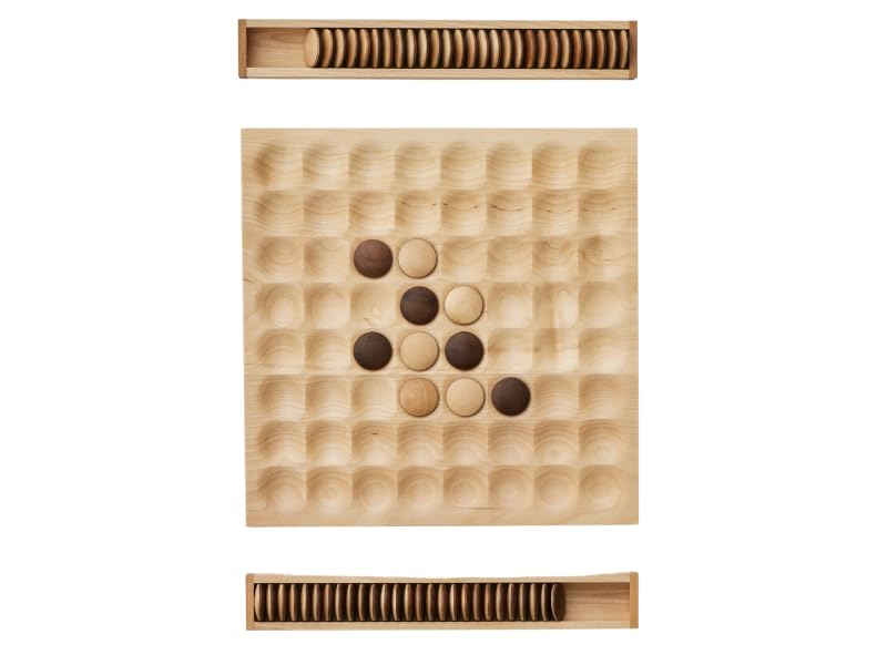 Amazon | 【 ササキ工芸】 wooden reversi 木の玩具 リバーシ SASAKI