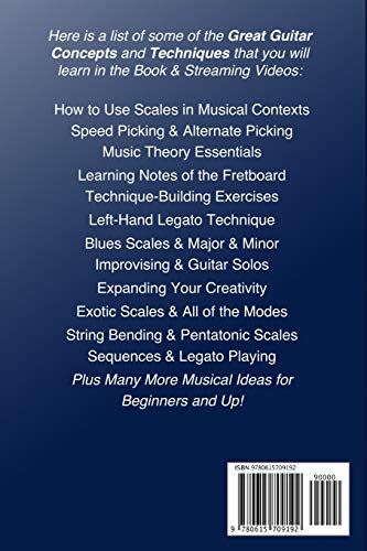 Guitar Scales Handbook: A Step-By-Step, 100-Lesson Guide to Scales, Music Theory, and Fretboard Theory (Book