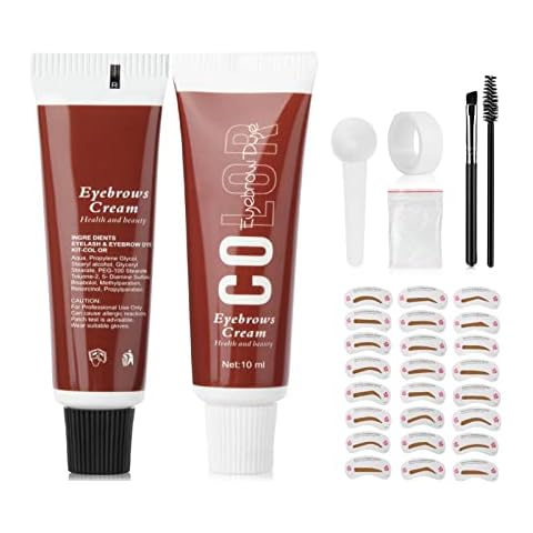Simpout Professional Eyebrow Kit - Instant Eyebrow Kit, DIY Eye Brow Lift Perm Kit for Long-Lasting at Home and Salon, Easy to Use(Black) Cover