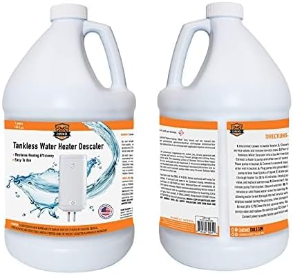 Miniatura 2 de Chromex Solución de descalcificación del calentador de agua sin tanque  Descalcificación altamente eficaz, 1 galón
