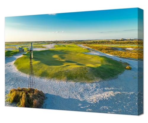 Streamsong Black Golf Course 9th Hole Wall Art 18x24