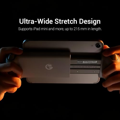 Image of GameSir G8 Plus MFi iPhone Controller, Apple MFi Certified USB-C Gaming Controller for iPhone 15 /16 /17 Series, Compatible with iPad Mini & Android, Hall Effect Sticks, 2 Programmable Back Buttons