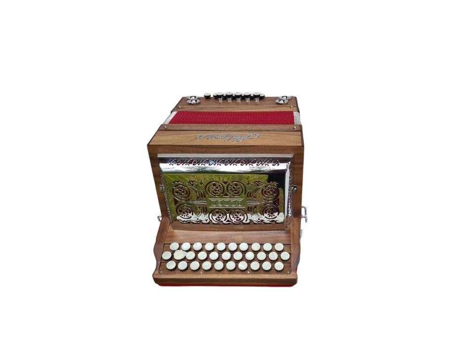 Steirische Harmonika G C F Alpen Mini Nussbaum