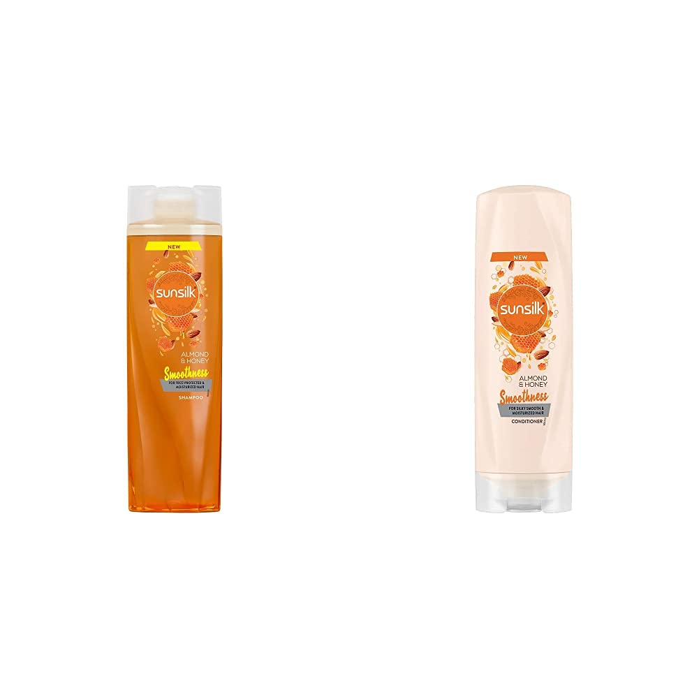 Buy Sunsilk Almond & Honey Shampoo, 370 ml & Sunsilk Almond & Honey