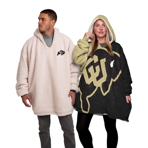 FOCO NCAA COLORADO REVERSIBLE COLORBLOCK HOODEEZ
