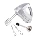 Hand Mixer Electric MOSAIC Kitchen Mixer 5 Stainless Steel Attachments with Turbo Function Included and Storage Base