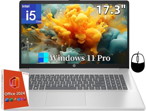 HP 17 m[gp\R 17.3C` HD+ XN[ Office 2024 UCZXt Intel i5 1334u (ő4.6GHz) 64GB RAM 2TB SSD EFuJ Intel Graphics Wi-Fi6 