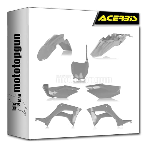 Kit carénage gris Acerbis : idéal pour les sorties tout-terrain en CRF 110F
