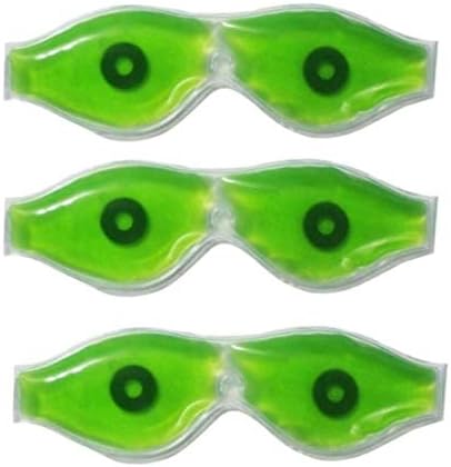 aanya enterprise eye mask with aloe vera gel,eye masks for sleeping(PACK OF 3)